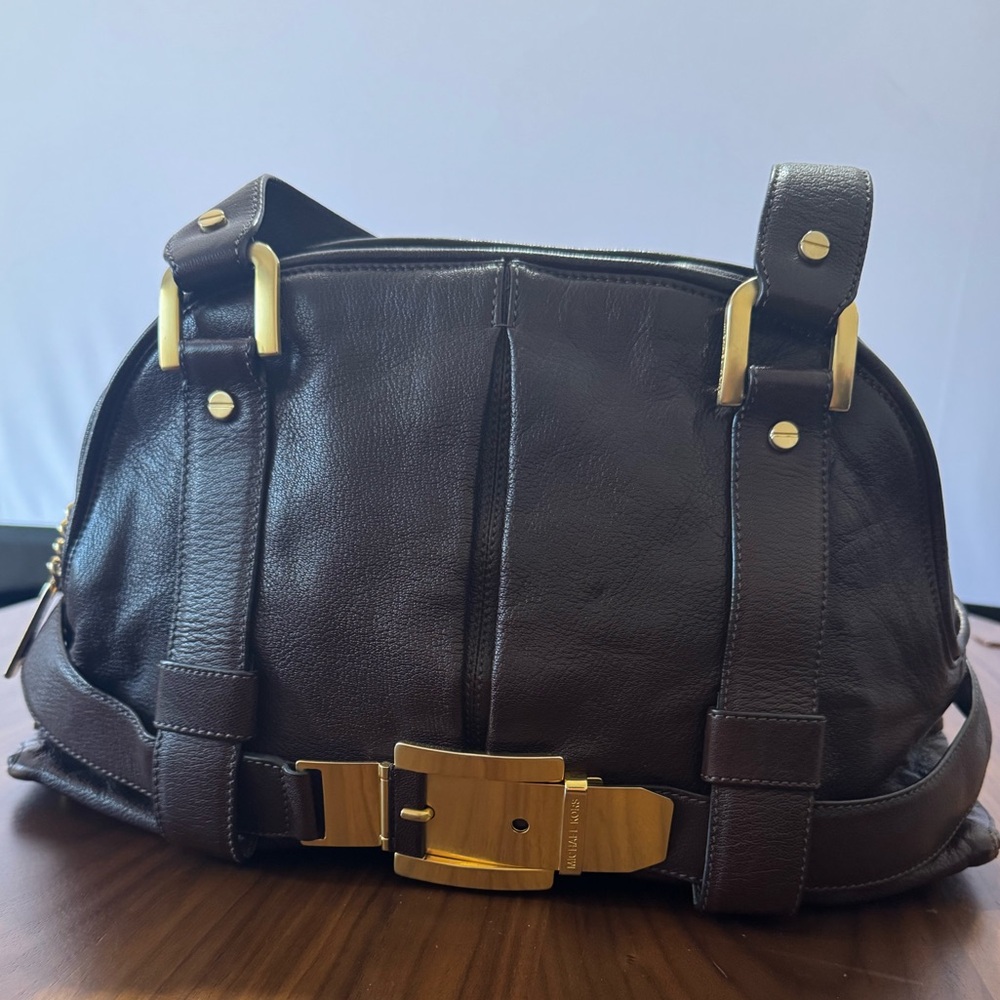 Vintage Michael Kors Sutton Large Belted Satchel